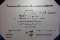 Isoccerbot Cert2011