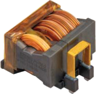 Copper-wound power transformer in a moulded bobbin for server power supplies